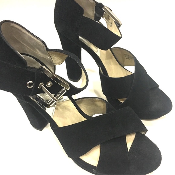 Michael Kors Shoes - Michael Kors suede heels